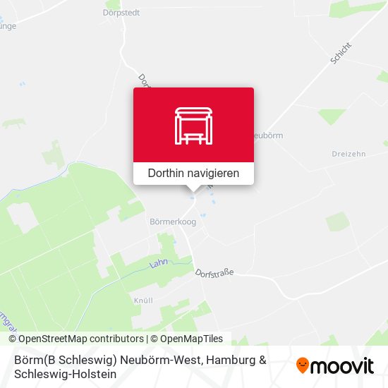 Börm(B Schleswig) Neubörm-West Karte