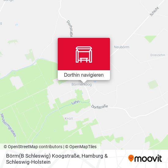 Börm(B Schleswig) Koogstraße Karte