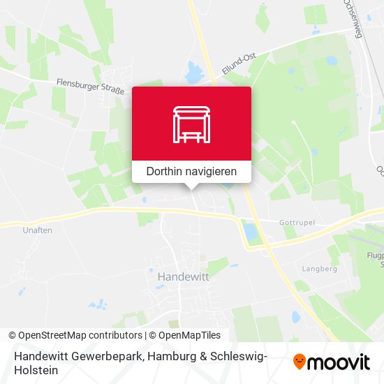 Handewitt Gewerbepark Karte