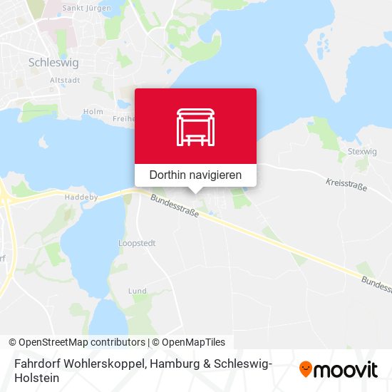 Fahrdorf Wohlerskoppel Karte