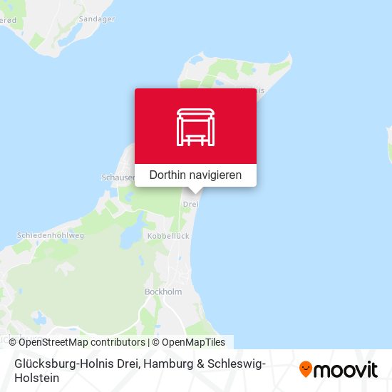 Glücksburg-Holnis Drei Karte