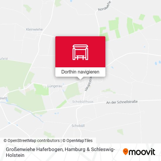 Großenwiehe Haferbogen Karte