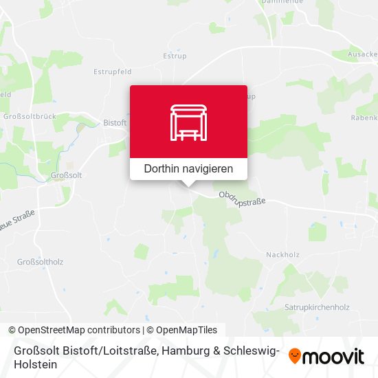 Großsolt Bistoft/Loitstraße Karte