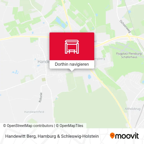 Handewitt Berg Karte