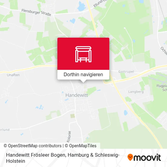 Handewitt Frösleer Bogen Karte