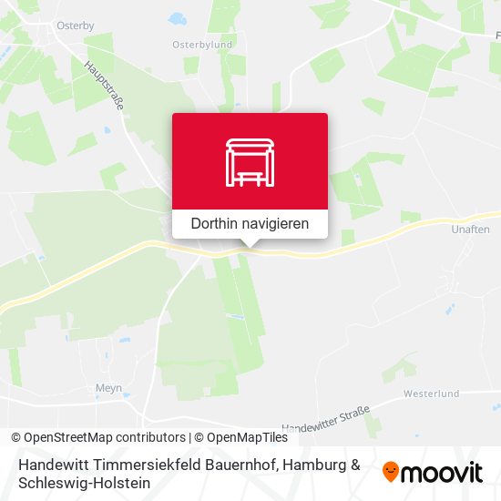 Handewitt Timmersiekfeld Bauernhof Karte