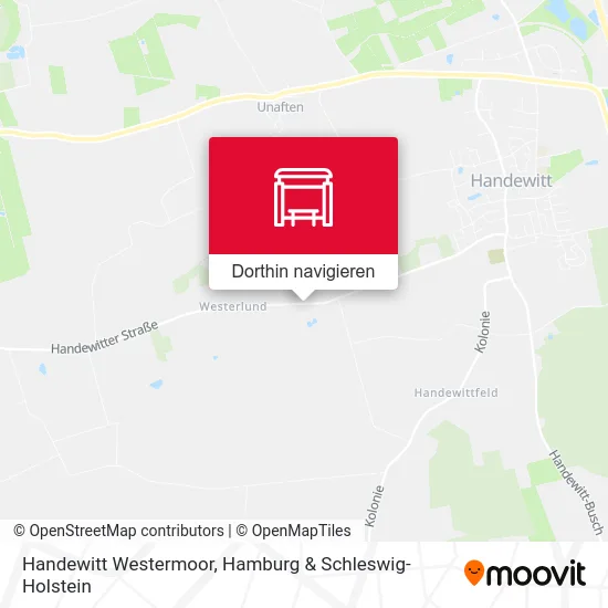 Handewitt Westermoor Karte