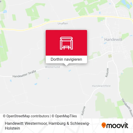 Handewitt Westermoor Karte