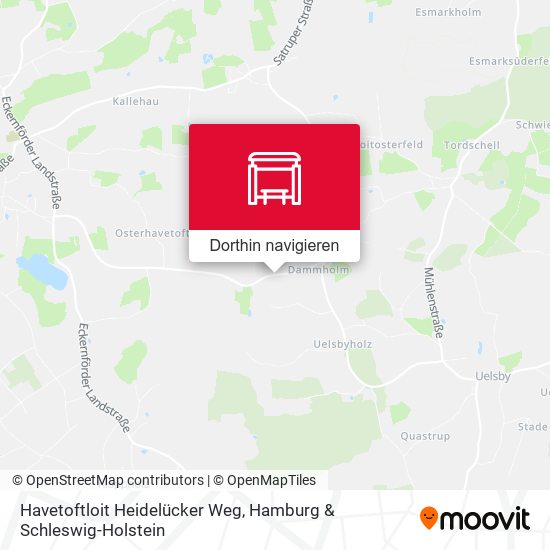 Havetoftloit Heidelücker Weg Karte