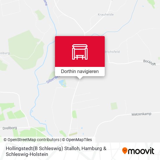 Hollingstedt(B Schleswig) Stalloh Karte