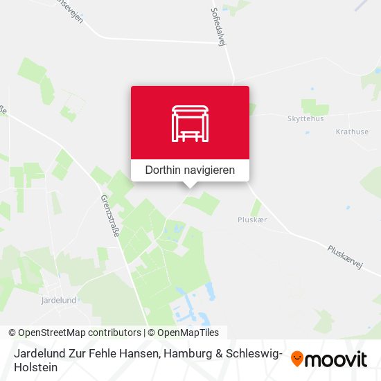 Jardelund Zur Fehle Hansen Karte