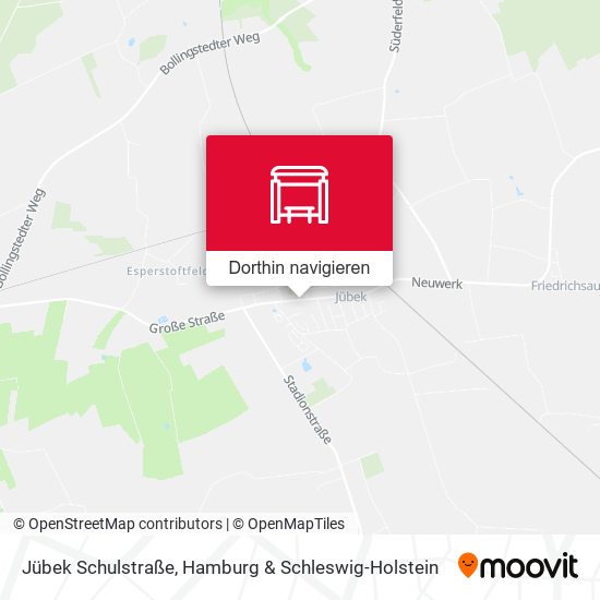 Jübek Schulstraße Karte