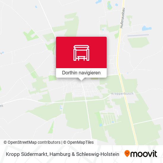 Kropp Südermarkt Karte