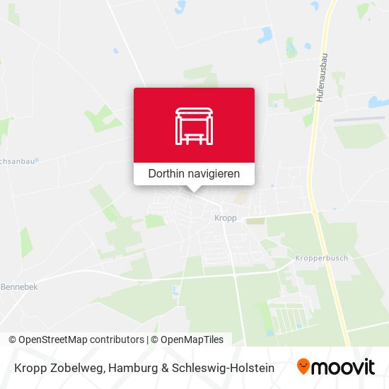 Kropp Zobelweg Karte