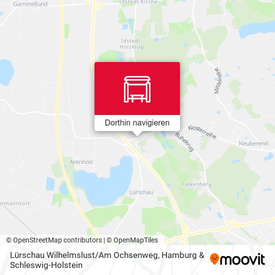 Lürschau Wilhelmslust / Am Ochsenweg Karte