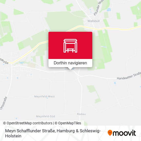 Meyn Schafflunder Straße Karte