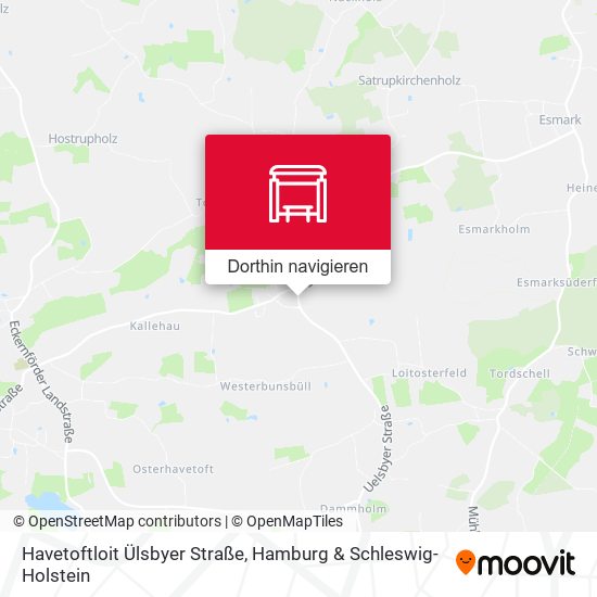 Havetoftloit Ülsbyer Straße Karte