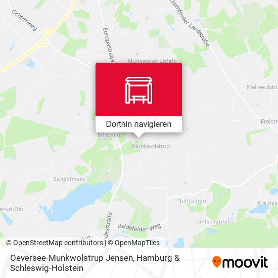 Oeversee-Munkwolstrup Jensen Karte