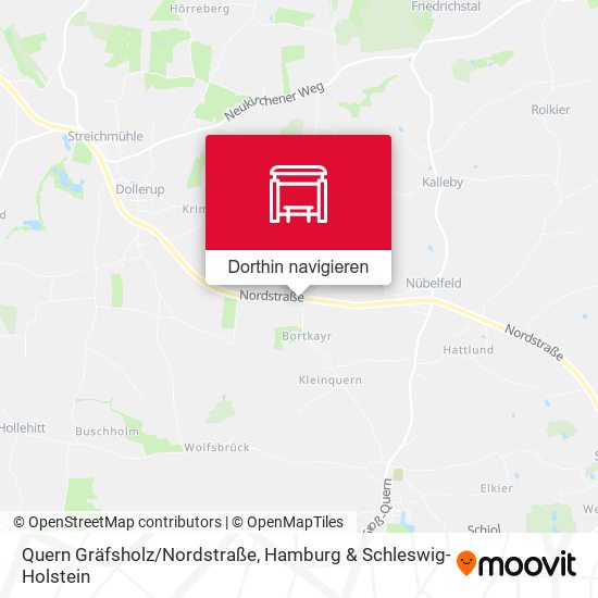 Quern Gräfsholz/Nordstraße Karte