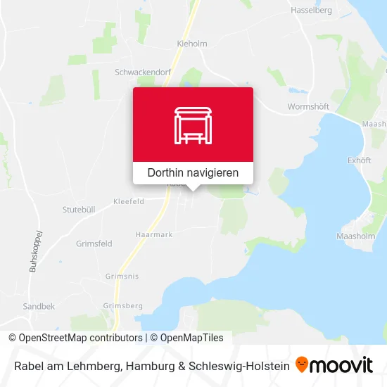 Rabel am Lehmberg Karte