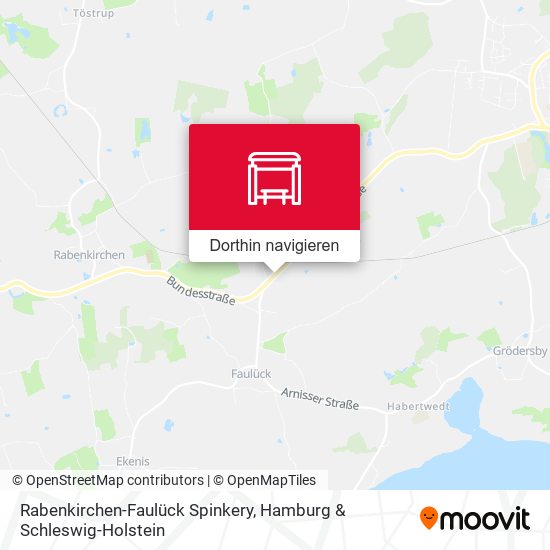Rabenkirchen-Faulück Spinkery Karte