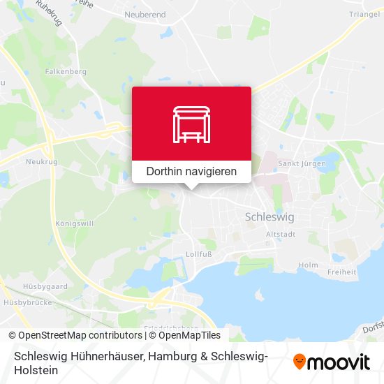 Schleswig Hühnerhäuser Karte