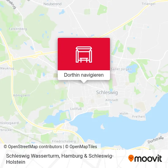 Schleswig Wasserturm Karte