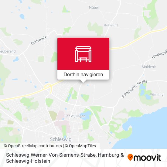 Schleswig Werner-Von-Siemens-Straße Karte