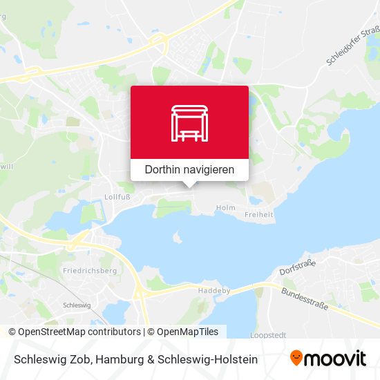 Schleswig Zob Karte
