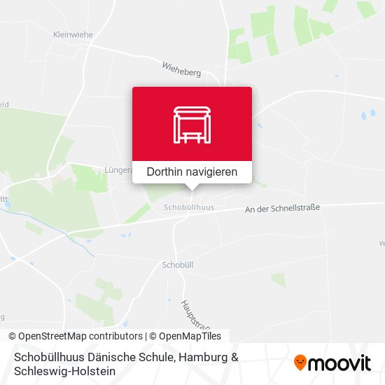 Schobüllhuus Dänische Schule Karte
