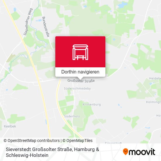 Sieverstedt Großsolter Straße Karte