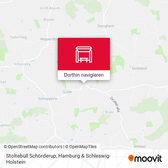 Stoltebüll Schörderup Karte