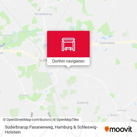 Süderbrarup Fasanenweg Karte