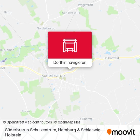 Süderbrarup Schulzentrum Karte