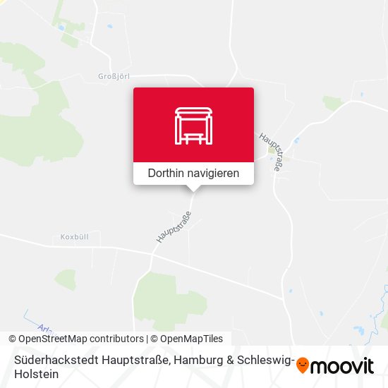 Süderhackstedt Hauptstraße Karte