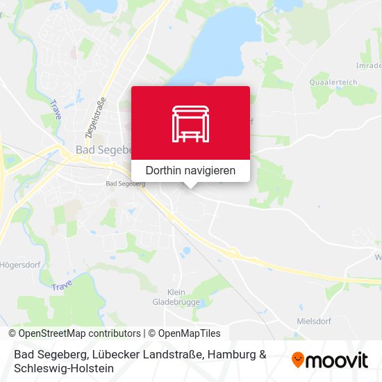 Bad Segeberg, Lübecker Landstraße Karte