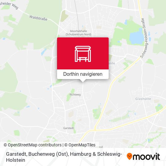 Garstedt, Buchenweg (Ost) Karte