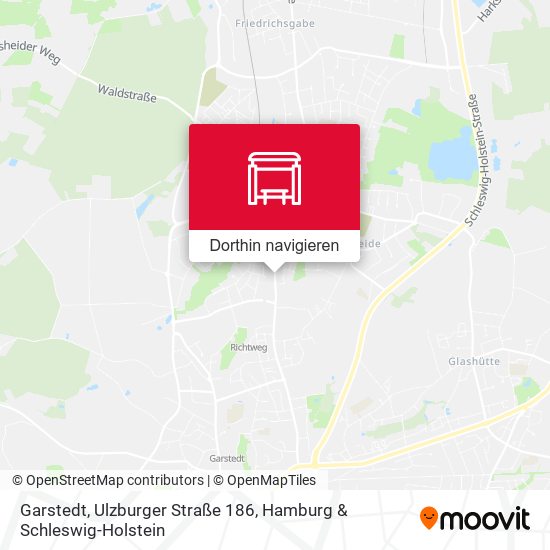 Garstedt, Ulzburger Straße 186 Karte