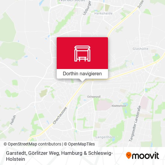 Garstedt, Görlitzer Weg Karte