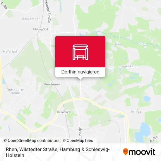 Rhen, Wilstedter Straße Karte