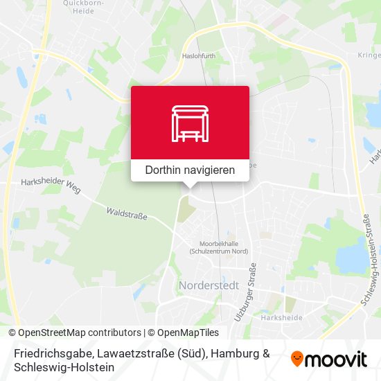 Friedrichsgabe, Lawaetzstraße (Süd) Karte