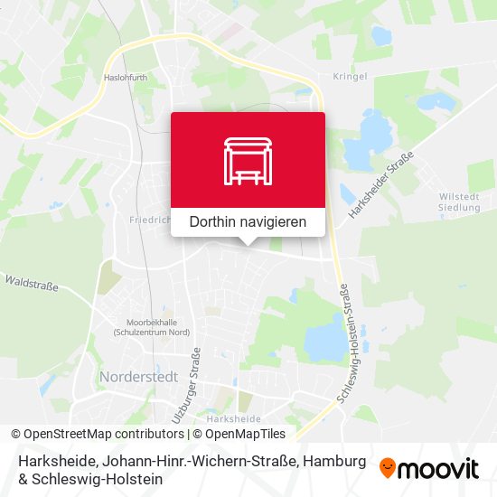 Harksheide, Johann-Hinr.-Wichern-Straße Karte