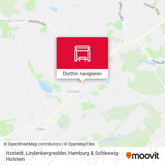 Itzstedt, Lindenbergredder Karte