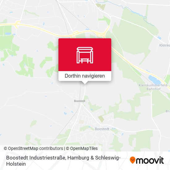 Boostedt Industriestraße Karte