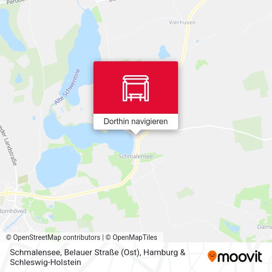 Schmalensee, Belauer Straße (Ost) Karte
