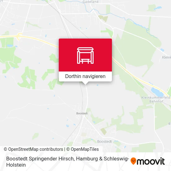 Boostedt Springender Hirsch Karte