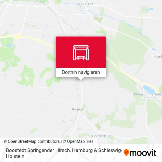 Boostedt Springender Hirsch Karte