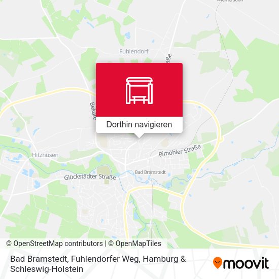 Bad Bramstedt, Fuhlendorfer Weg Karte