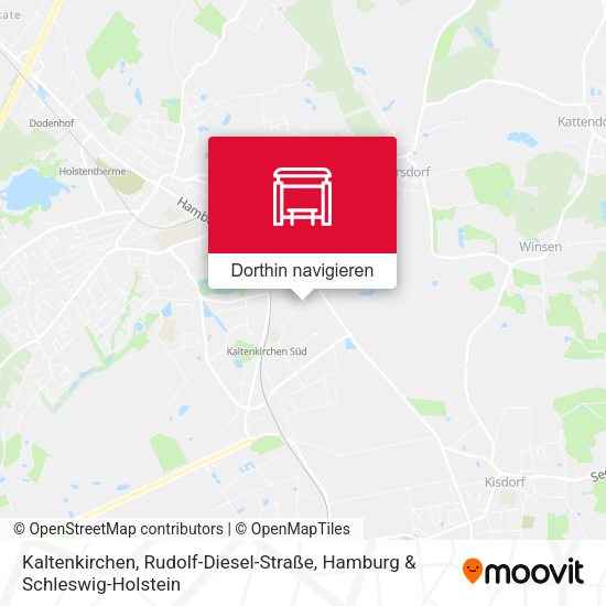Kaltenkirchen, Rudolf-Diesel-Straße Karte