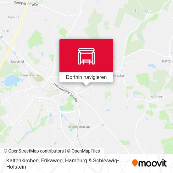 Kaltenkirchen, Erikaweg Karte